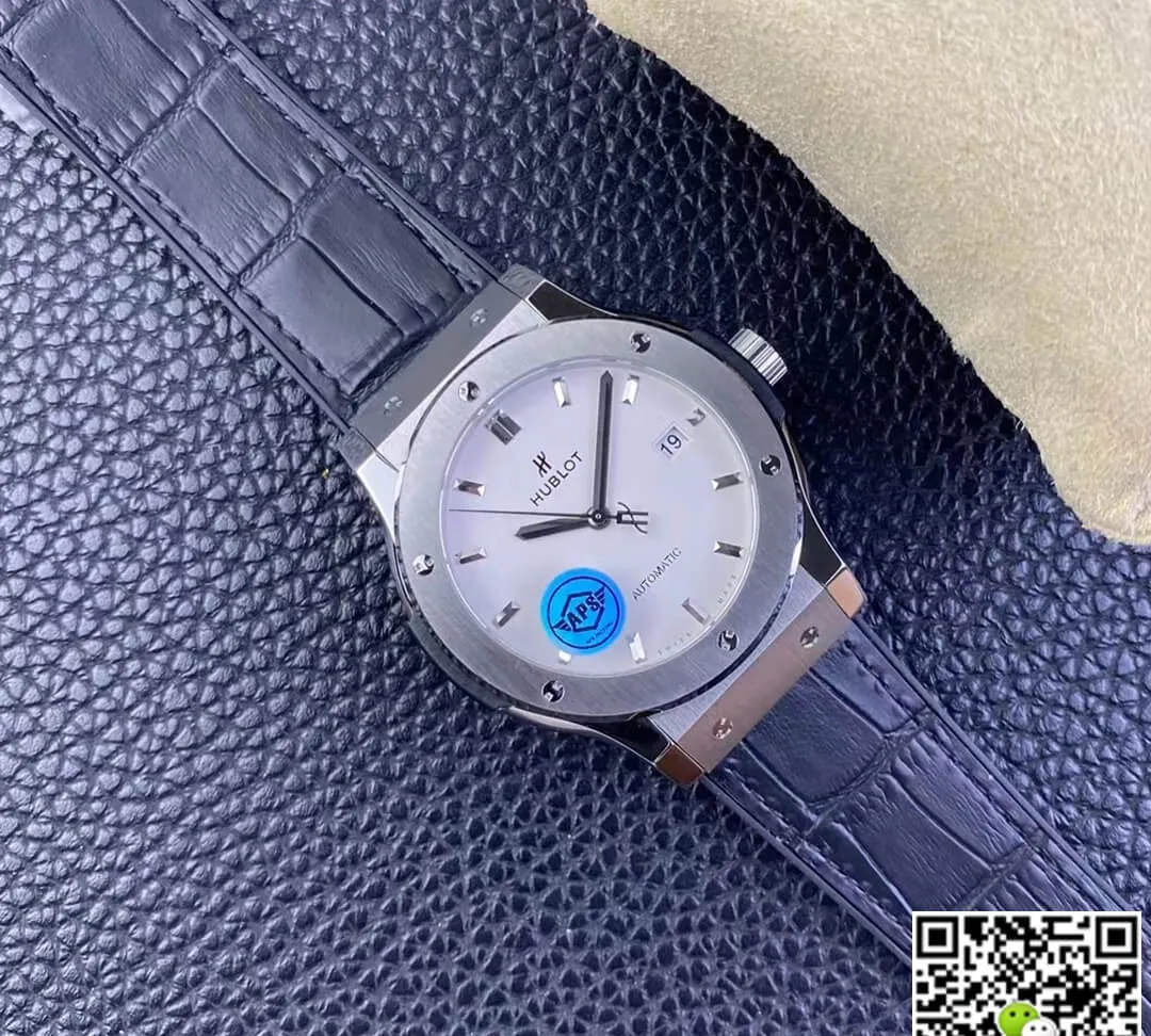 Hublot Classic Fusion 542.NX.2611.LR 42MM APS Factory 1:1 Best Edition Replica Watch Black Strap